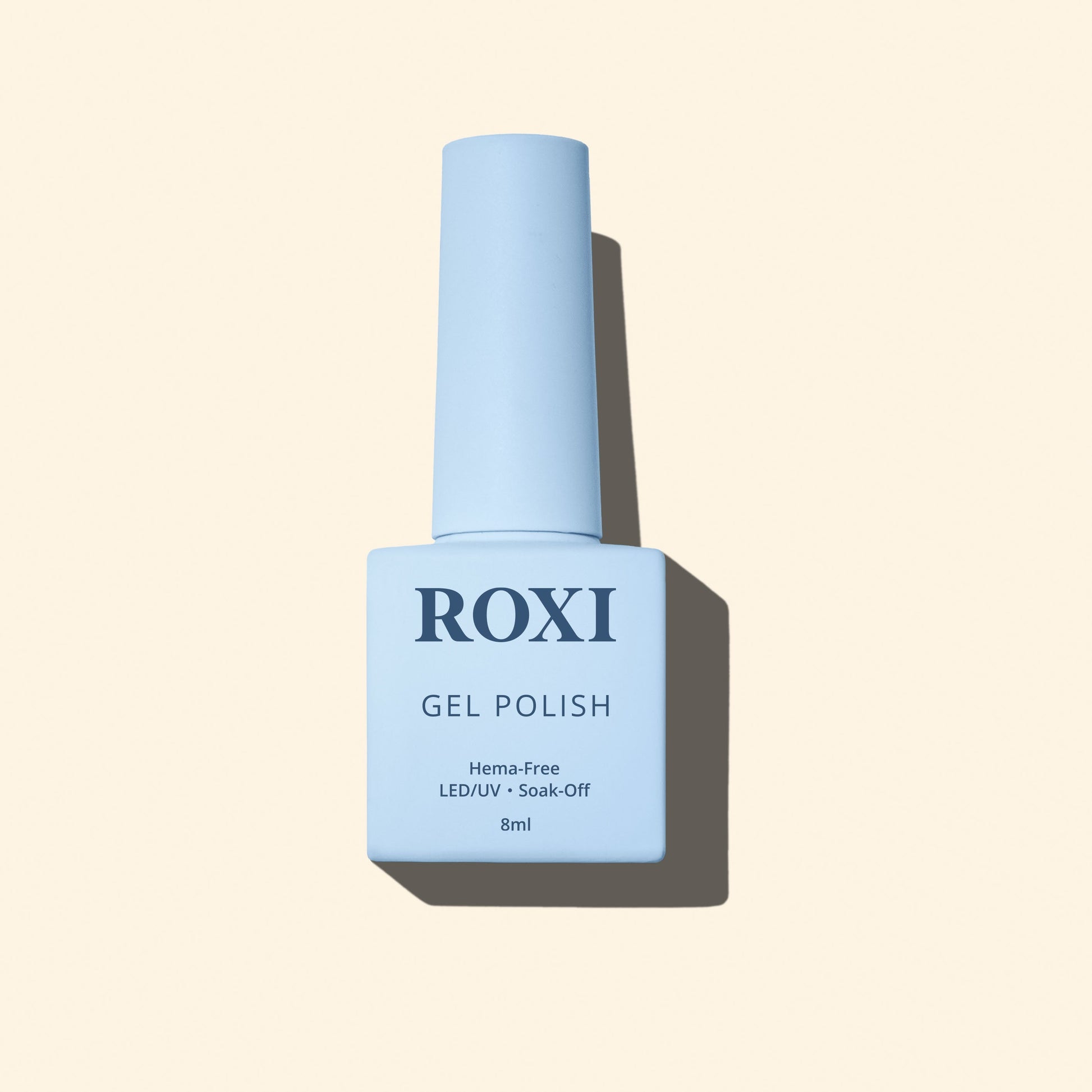 ROXI gel polish bottle, available in 8ml and 15ml sizes