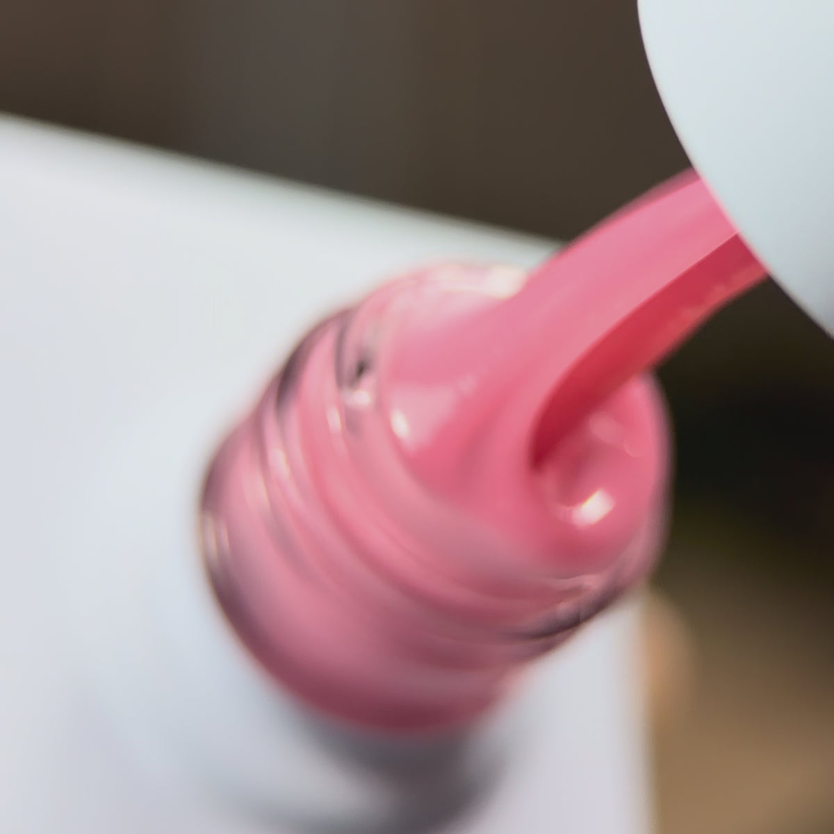 Load video: Satisfying builder gel shot pulled from the bottle